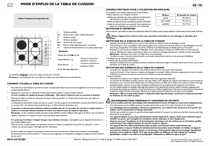 Imagen de la primera página del manual del dispositivo AKM261NB