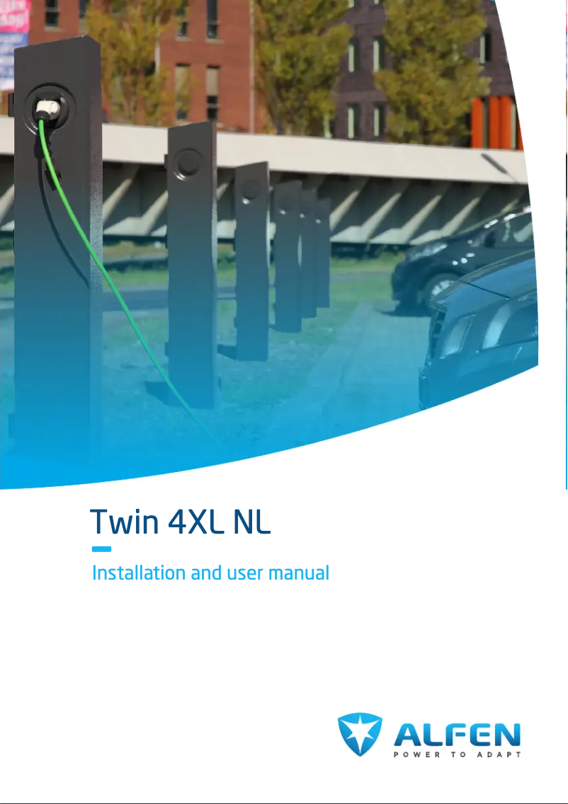 Página 1 del manual Manual de usuario Alfen Twin 4XL