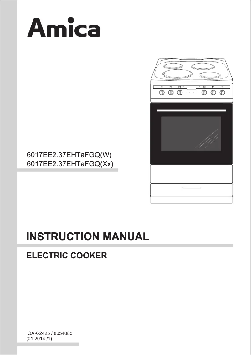 Imagen de la primera página del manual del dispositivo 608EE2TA