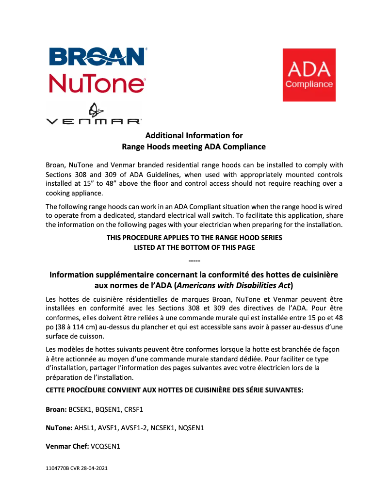 Imagen de la primera página del manual del dispositivo BCSEK130WW