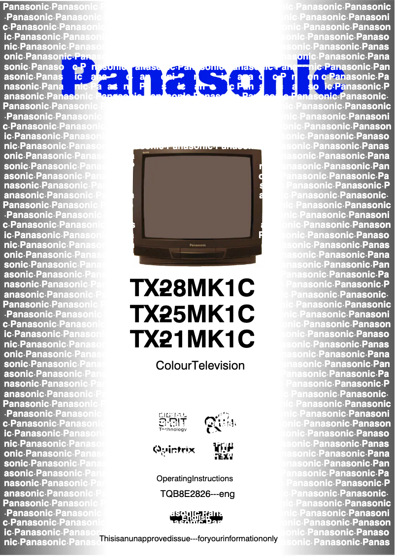 Imagen de la primera página del manual del dispositivo TX-25MK1C