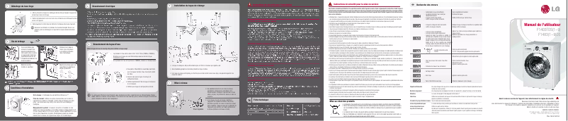 Página 1 del manual Manual de usuario LG F14832DS