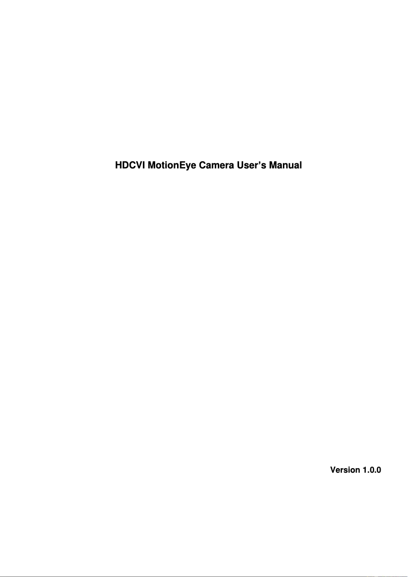 Imagen de la primera página del manual del dispositivo HAC-ME1400B-PIR