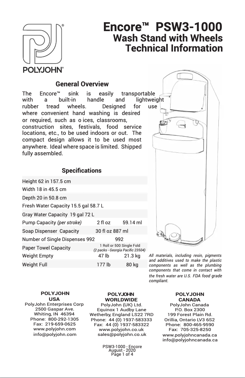 Imagen de la primera página del manual del dispositivo PSW3-1000
