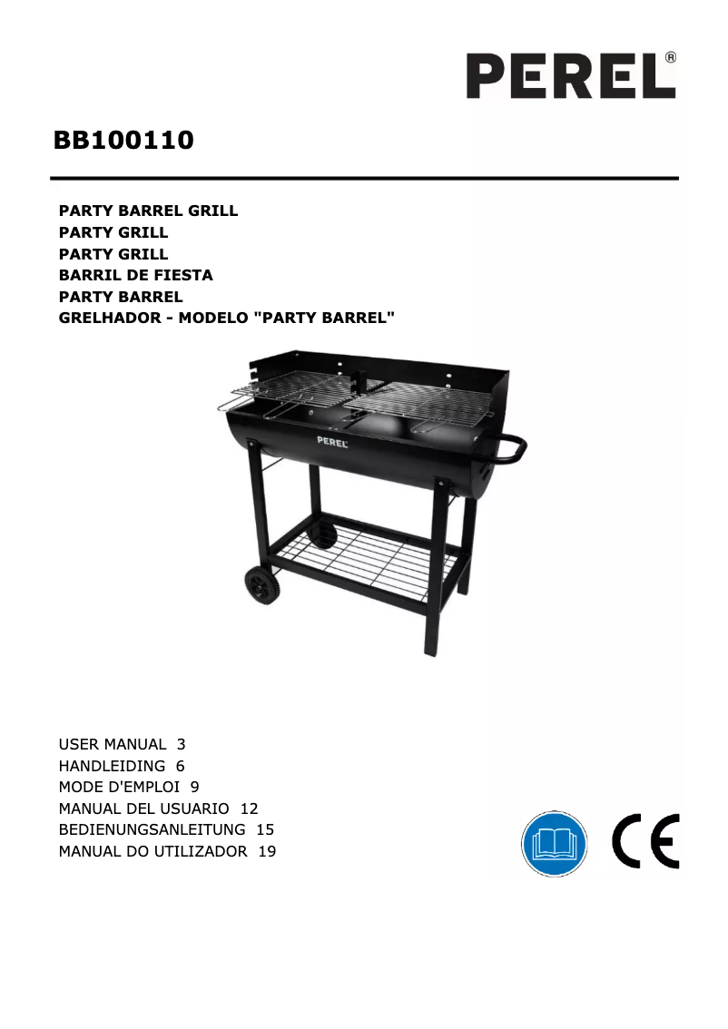 Imagen de la primera página del manual del dispositivo BB10011