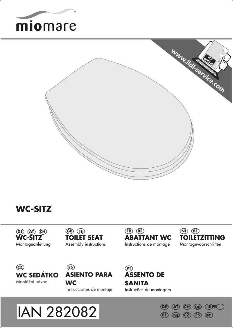 Imagen de la primera página del manual del dispositivo IAN 285259