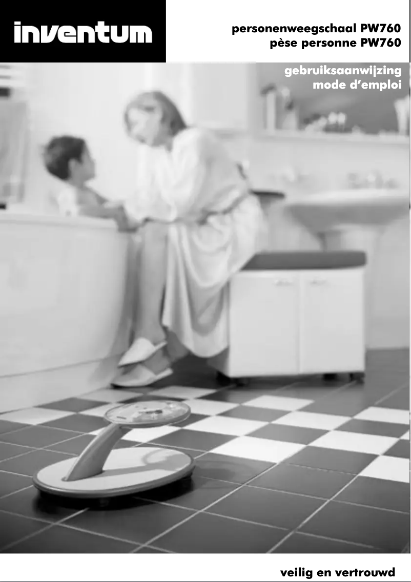 Imagen de la primera página del manual del dispositivo PW760