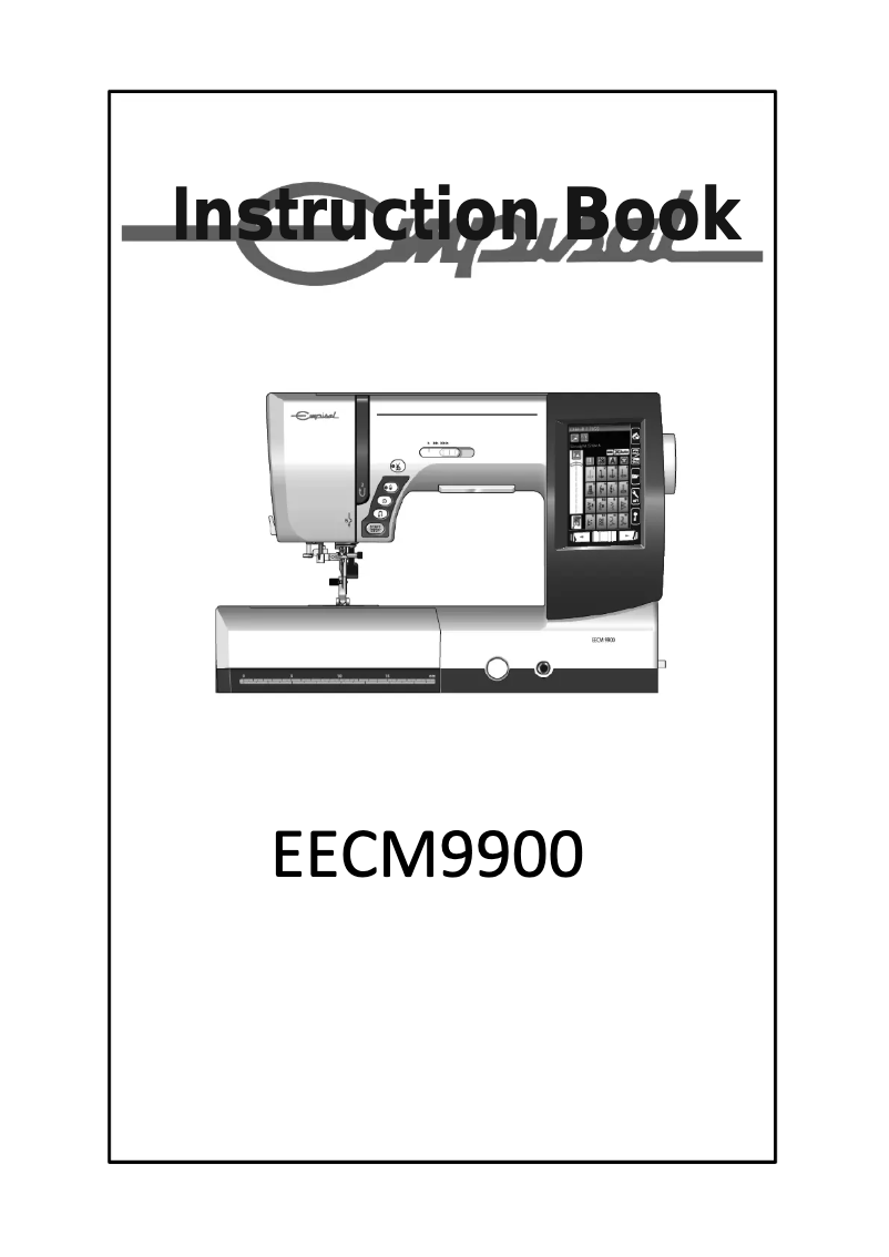 Imagen de la primera página del manual del dispositivo EECM9900