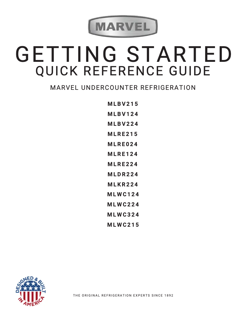 Imagen de la primera página del manual del dispositivo MLWC215IS01A