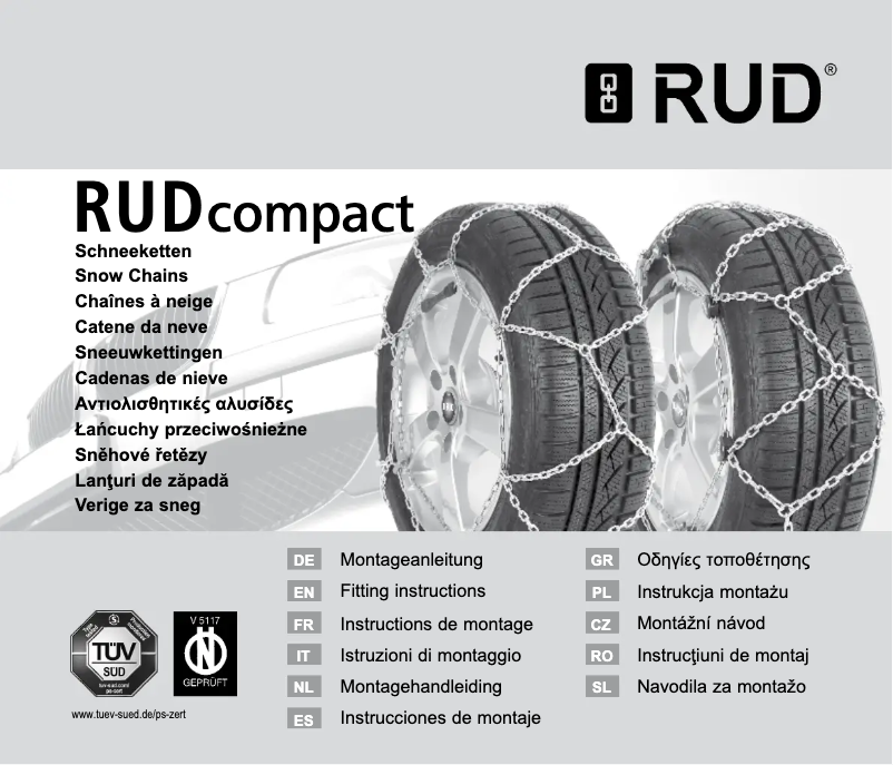 Página 1 del manual Manual de usuario RUD RUDcompact GRIP 4055