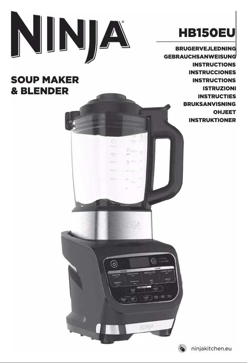 Imagen de la primera página del manual del dispositivo HB150EU