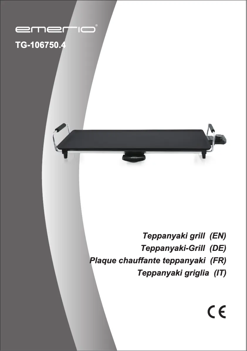 Imagen de la primera página del manual del dispositivo TG-106750.4