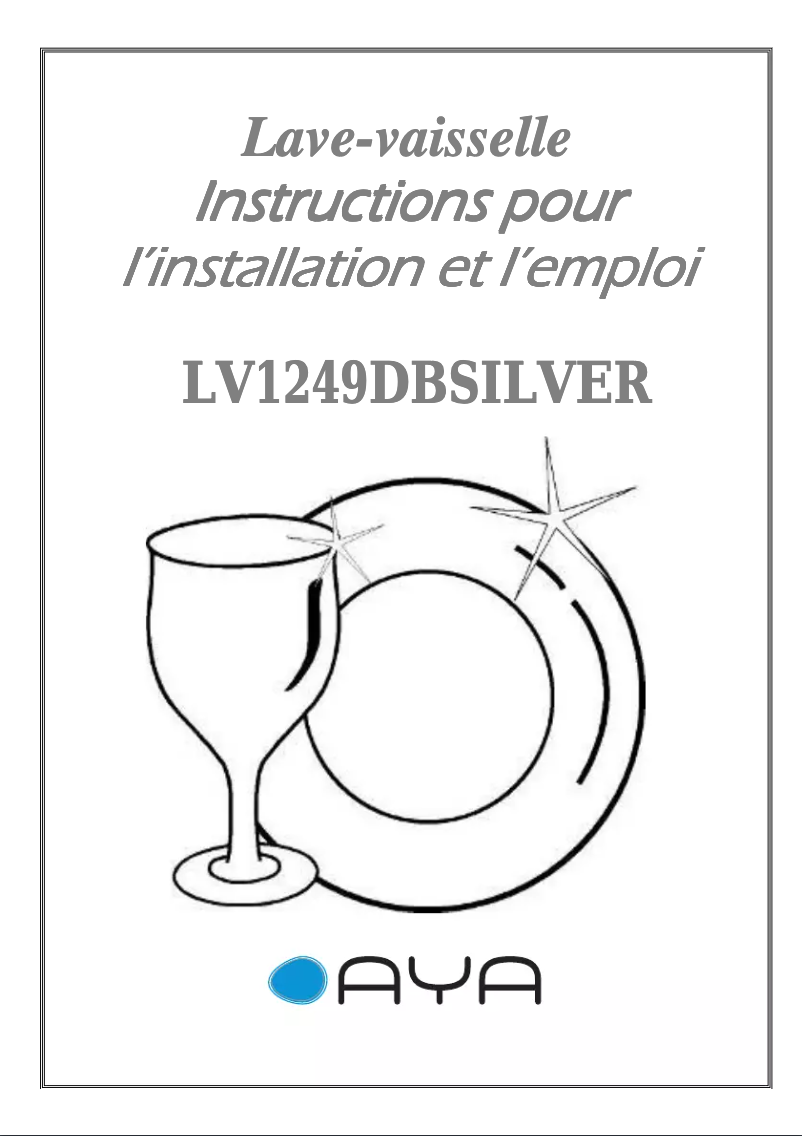 Página 1 del manual Manual de usuario AYA LV1249DB