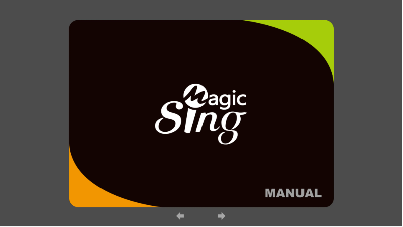 Página nº 1 - Manual de usuario Magic Sing E2 Dual