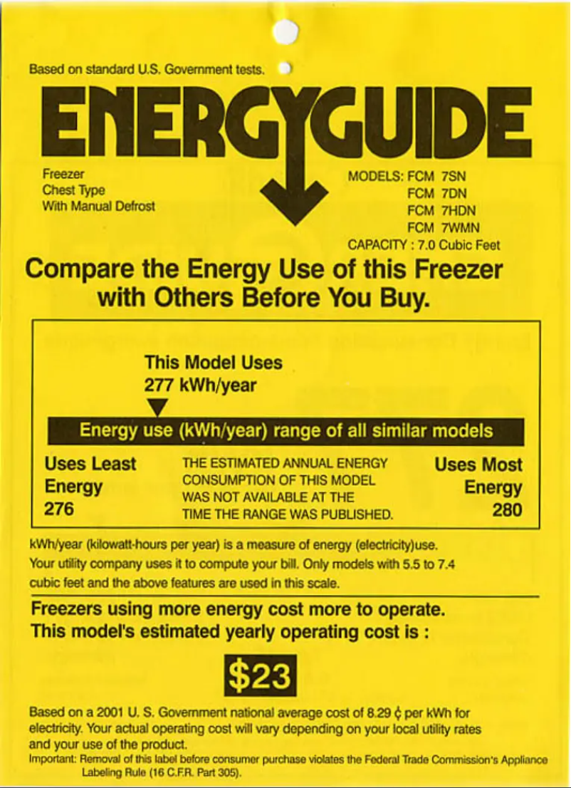 Imagen de la primera página del manual del dispositivo FCM7DNWH