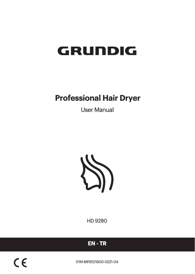 Imagen de la primera página del manual del dispositivo HD 9280