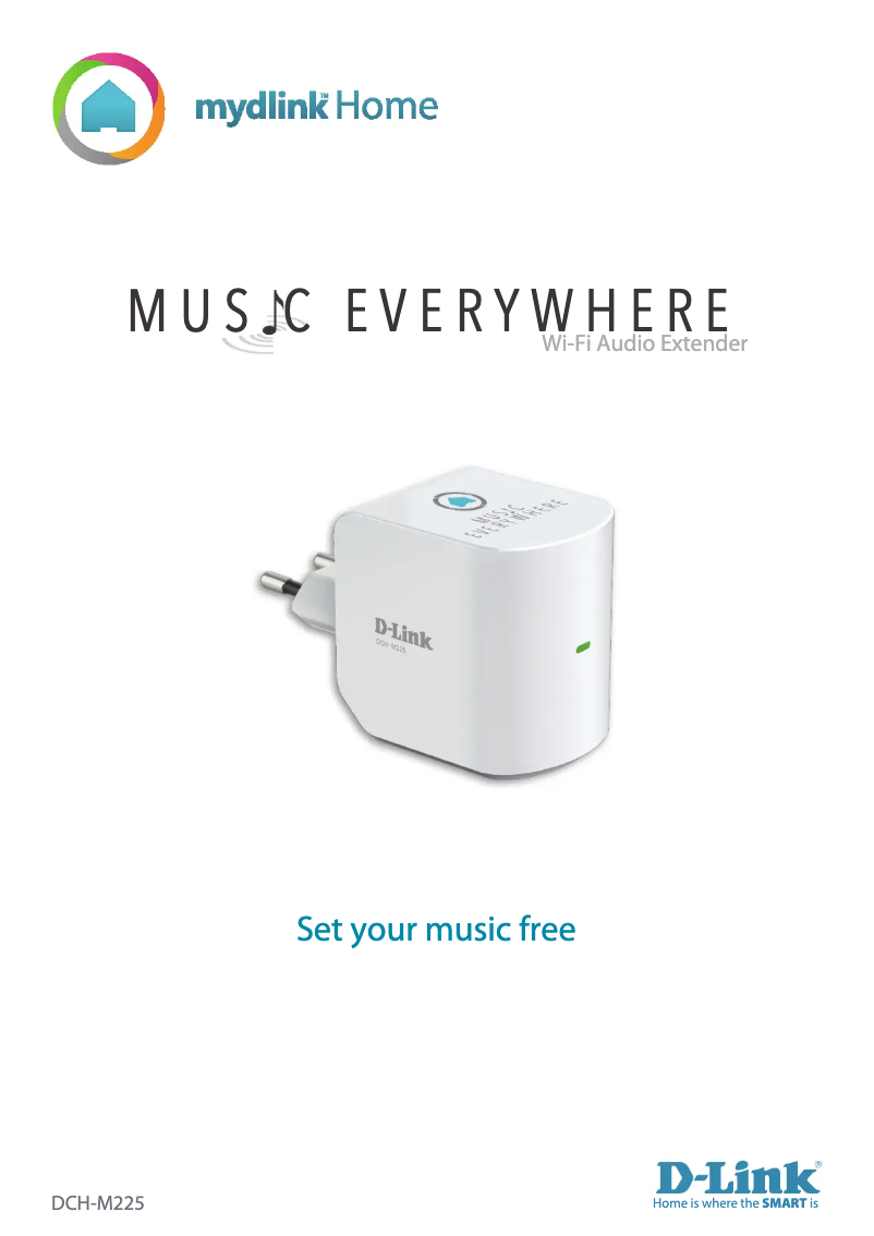Imagen de la primera página del manual del dispositivo DCH-M225
