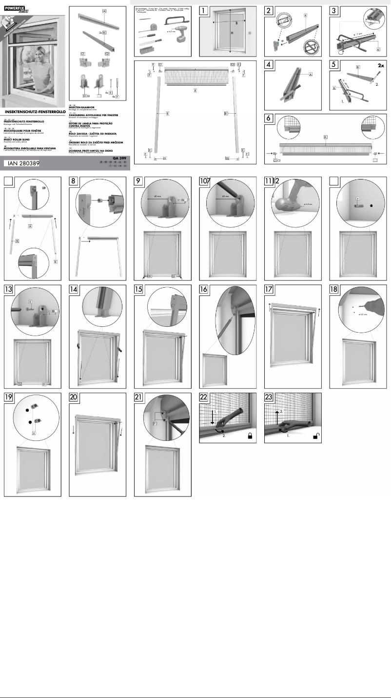 Imagen de la primera página del manual del dispositivo QA 399