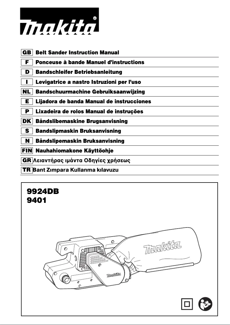 Página 1 del manual Manual de usuario Makita 9924DB