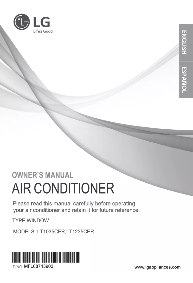 Imagen de la primera página del manual del dispositivo LT1035CER