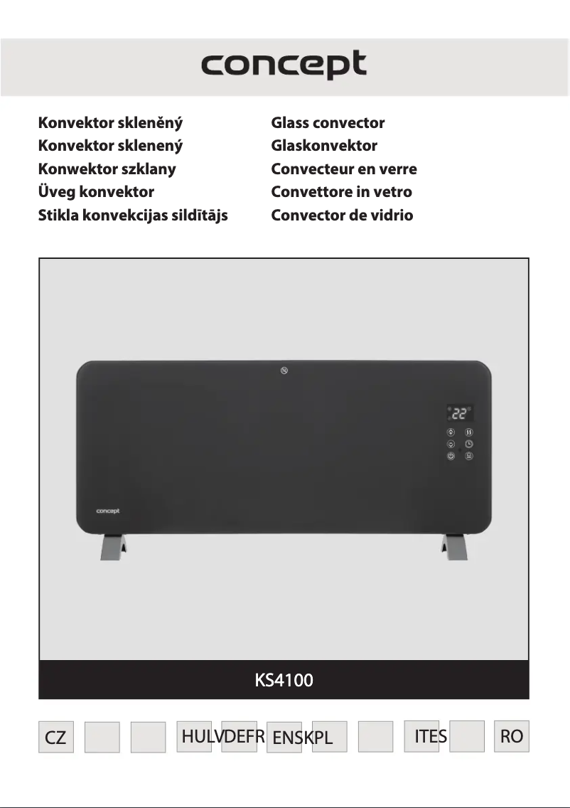 Imagen de la primera página del manual del dispositivo KS4100