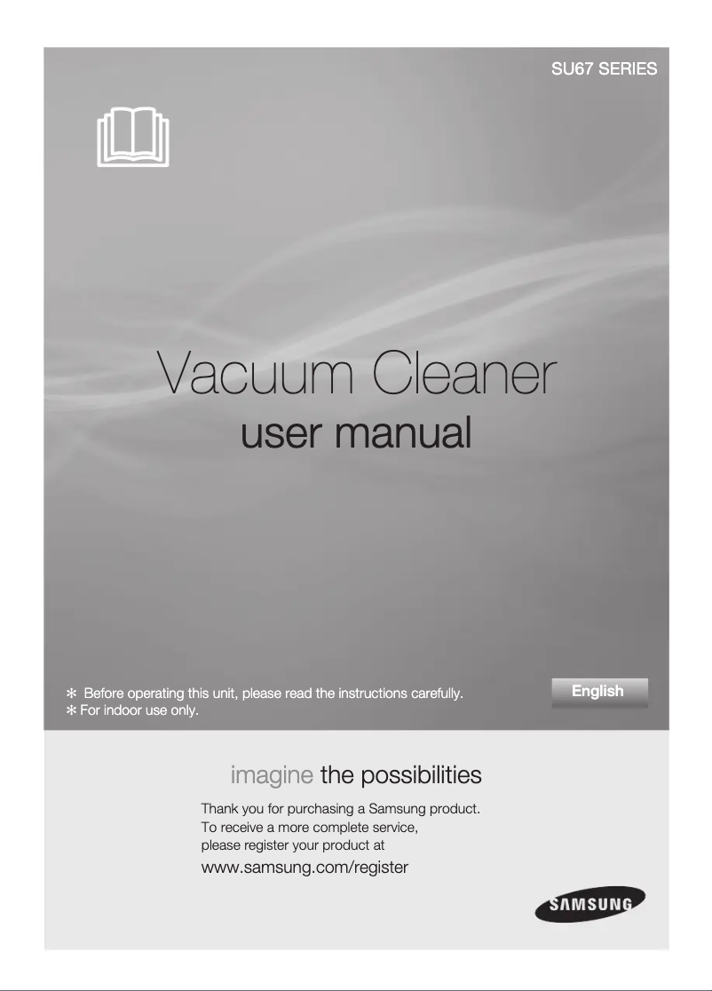 Página 1 del manual Manual de usuario Samsung SU6760