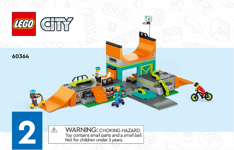 Página 1 del manual Manual de usuario Lego City 60364