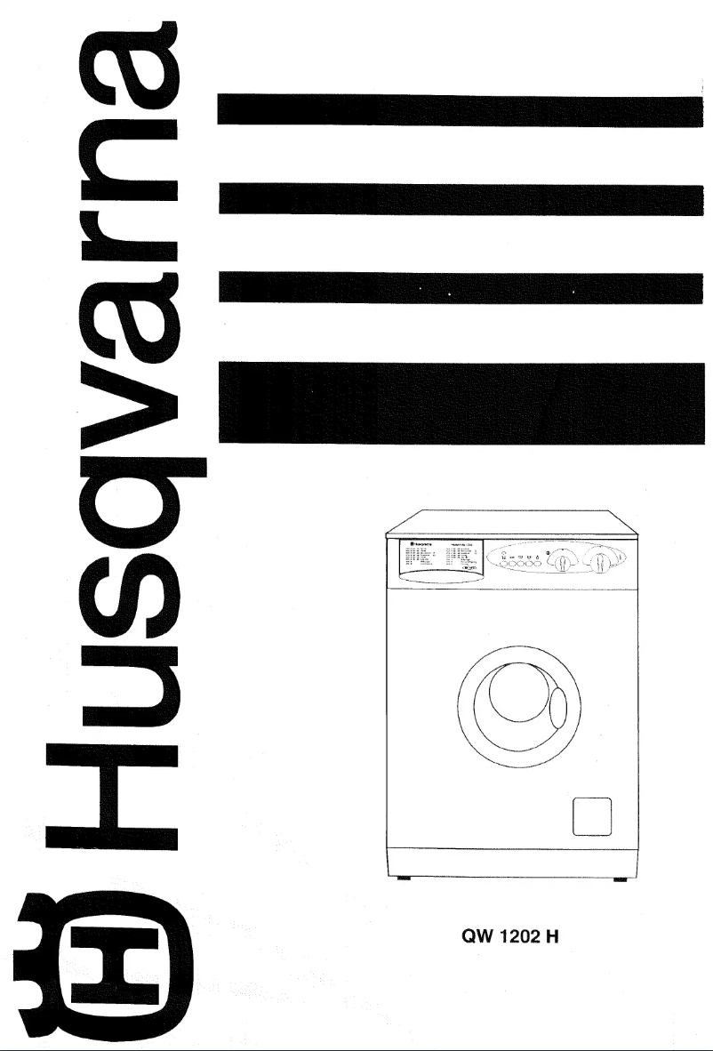 Página 1 del manual Manual de usuario Husqvarna QW1202H