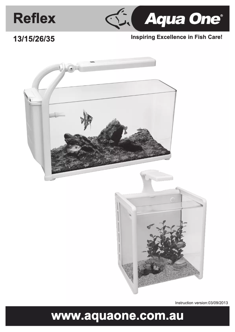 Imagen de la primera página del manual del dispositivo Reflex 26