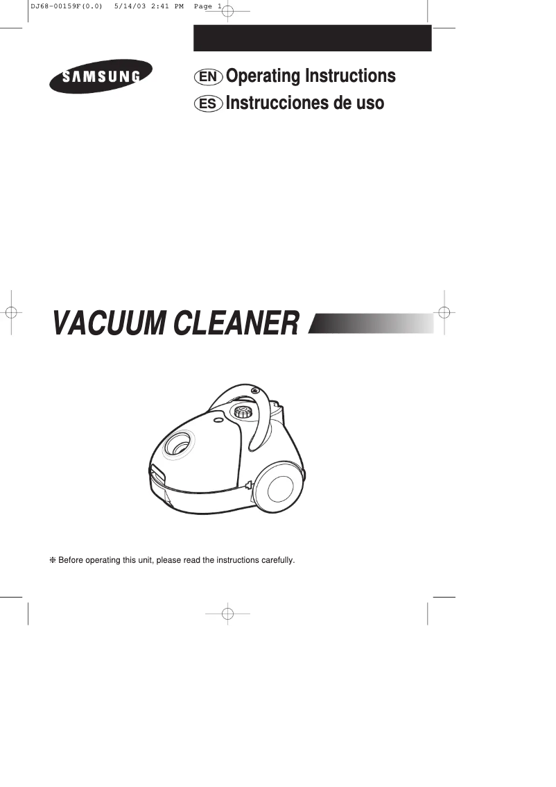 Imagen de la primera página del manual del dispositivo VC-5953