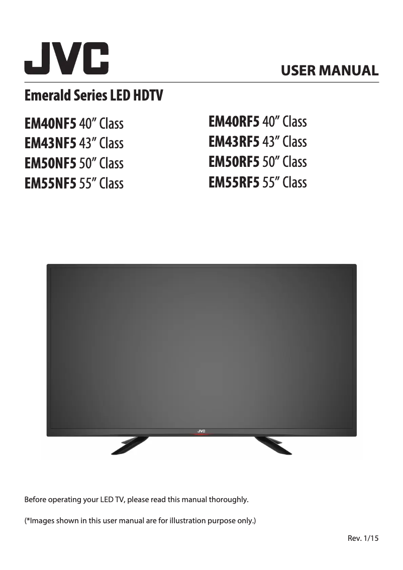 Imagen de la primera página del manual del dispositivo Emerald EM55RF5