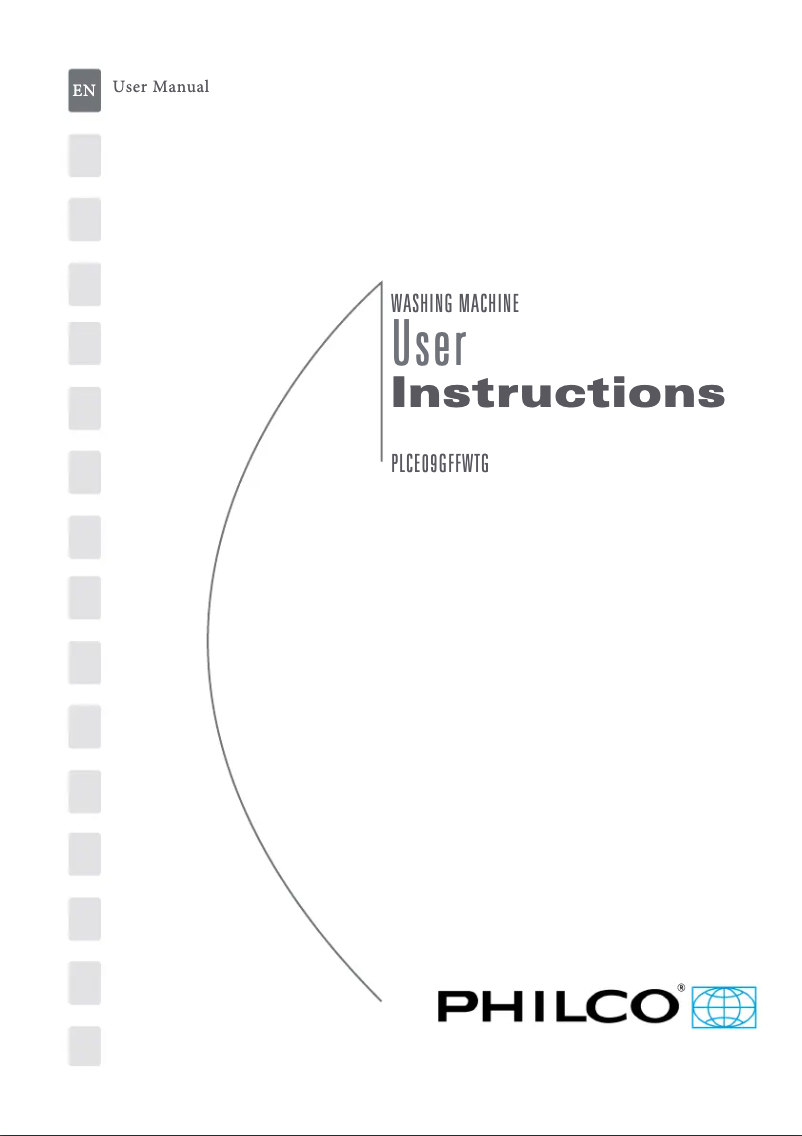 Imagen de la primera página del manual del dispositivo PLCE09GFFWTG