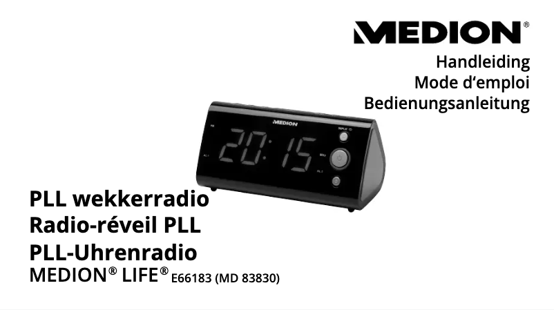 Página 1 del manual Manual de usuario Medion Life E66183 (MD 83830)