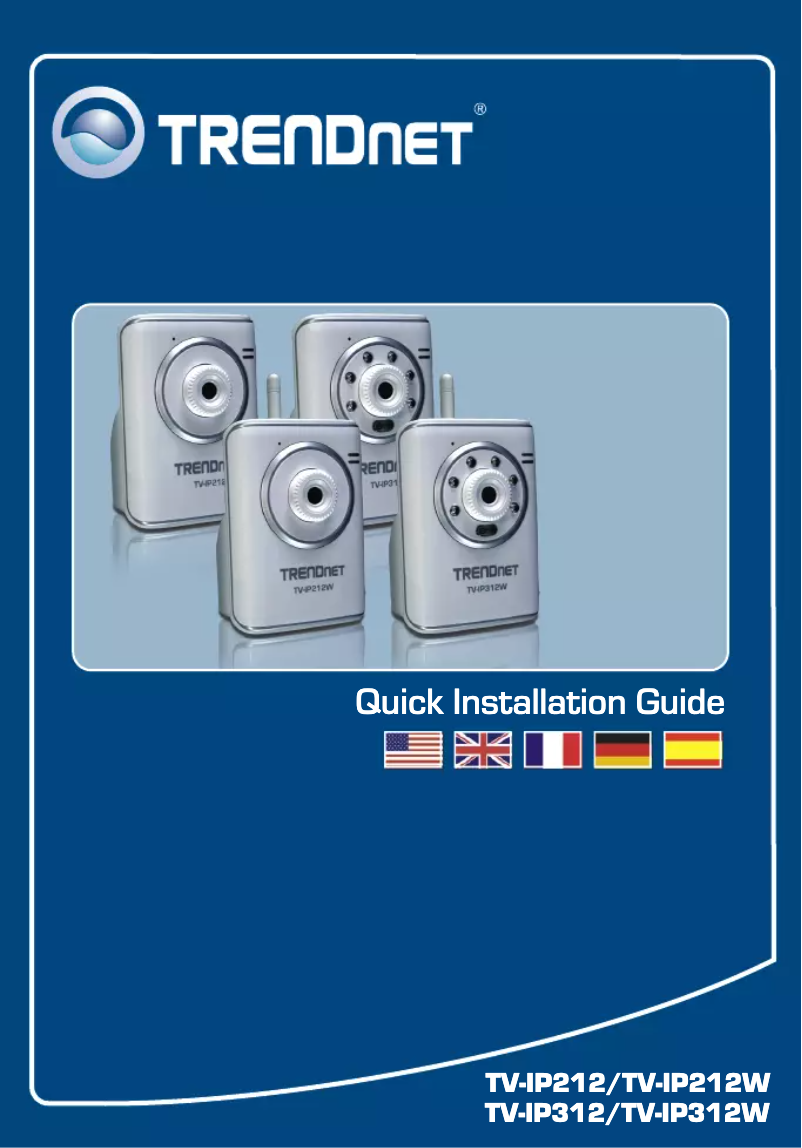 Página 1 del manual Manual de usuario TRENDnet TV-IP212
