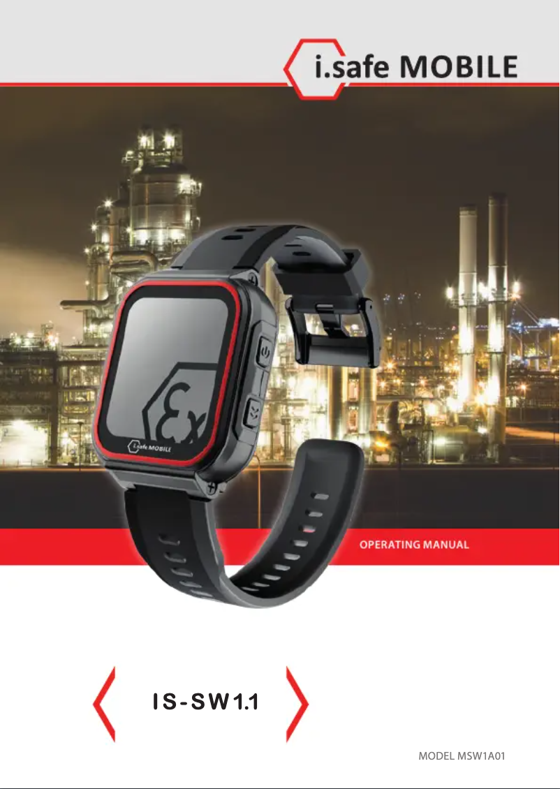 Página 1 del manual Manual de usuario i.safe Mobile IS-SW1.1