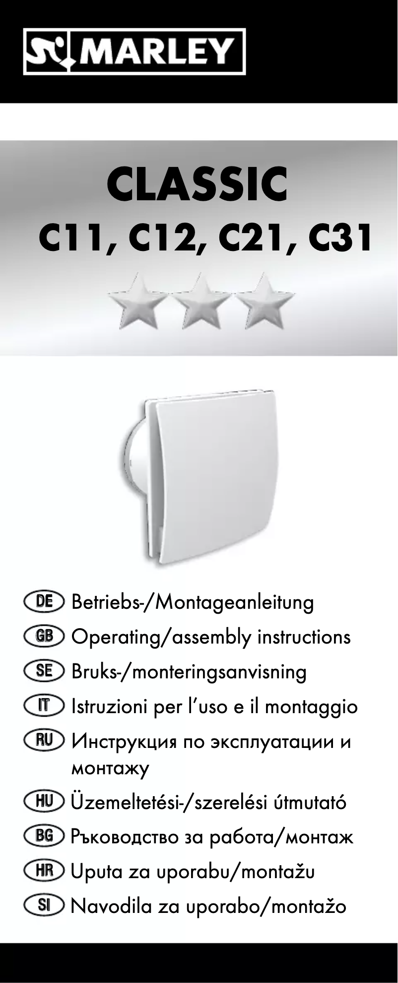 Imagen de la primera página del manual del dispositivo Classic C21