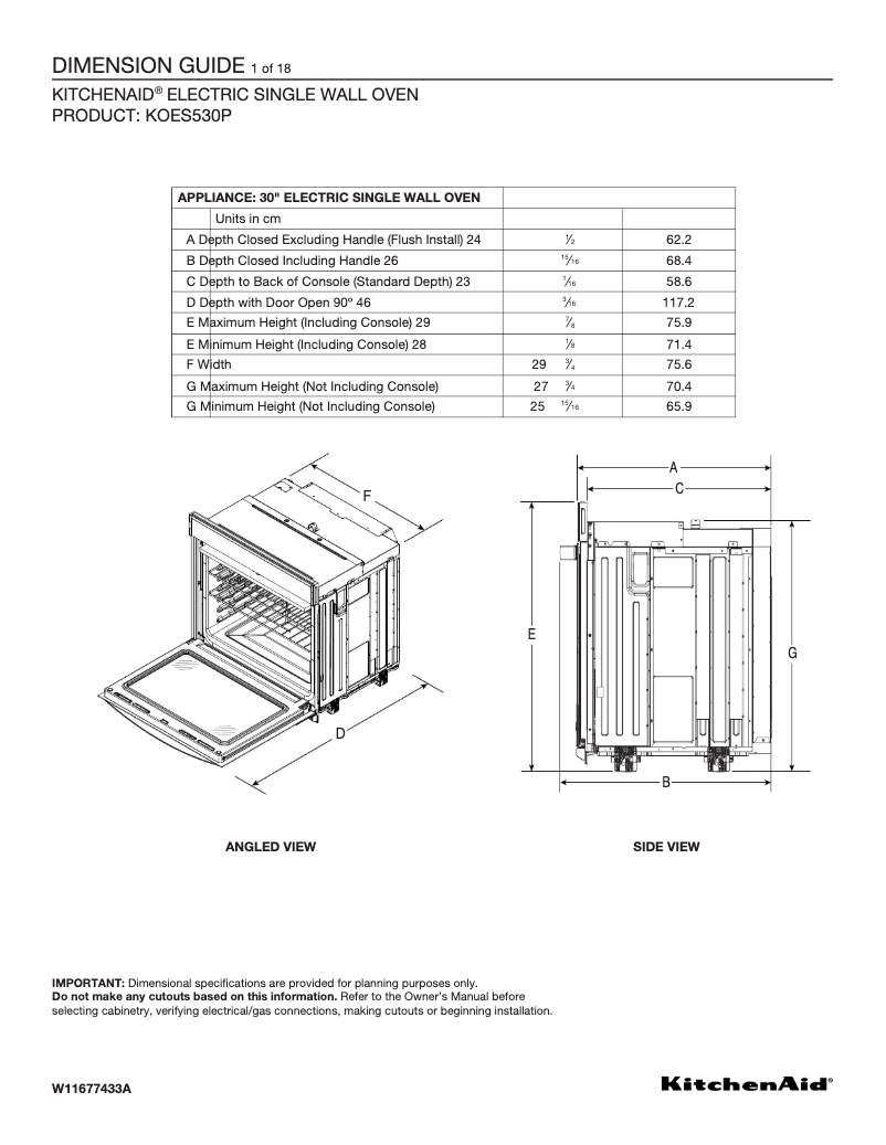 Imagen de la primera página del manual del dispositivo KOES530PPS