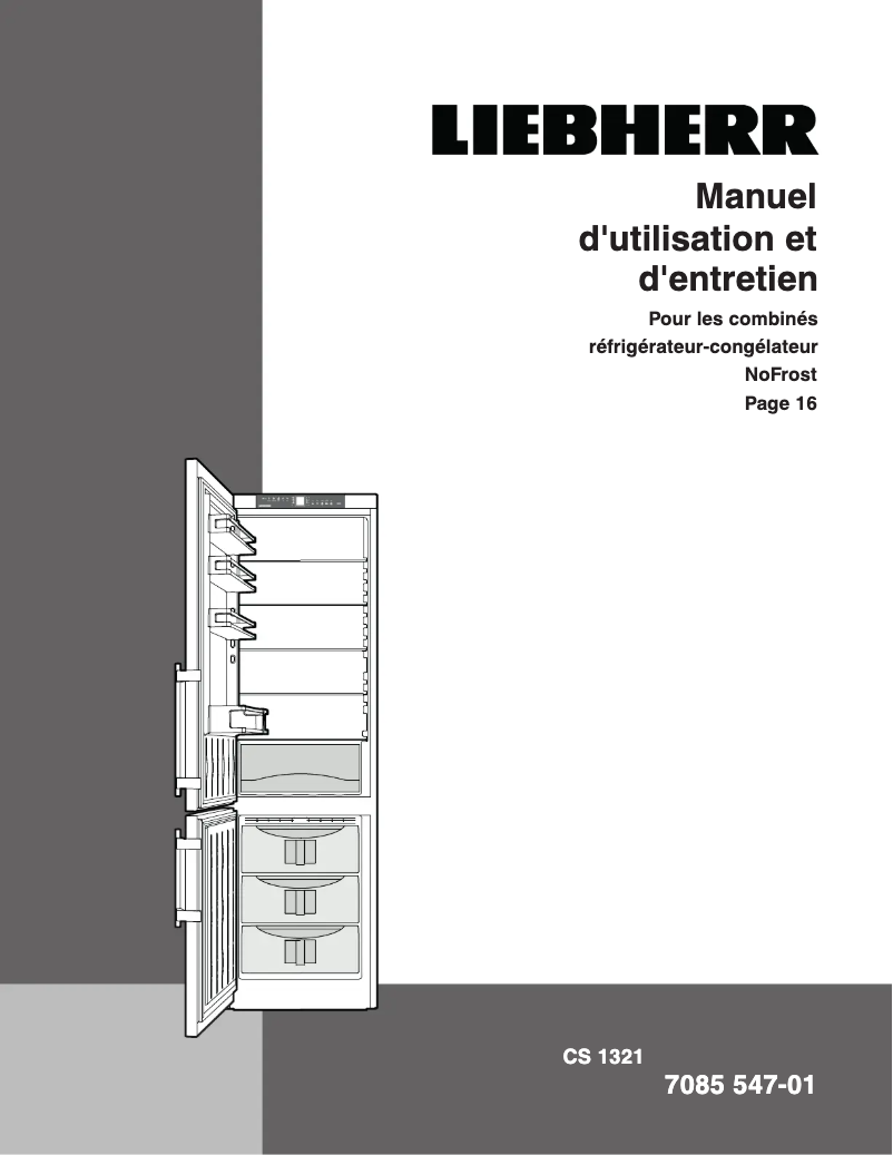 Página 1 del manual Manual de usuario Liebherr CNPes 4056