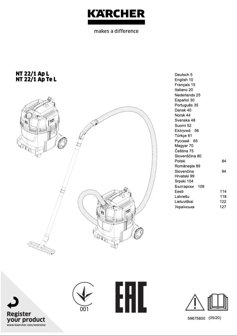 Imagen de la primera página del manual del dispositivo NT 22/1 Ap