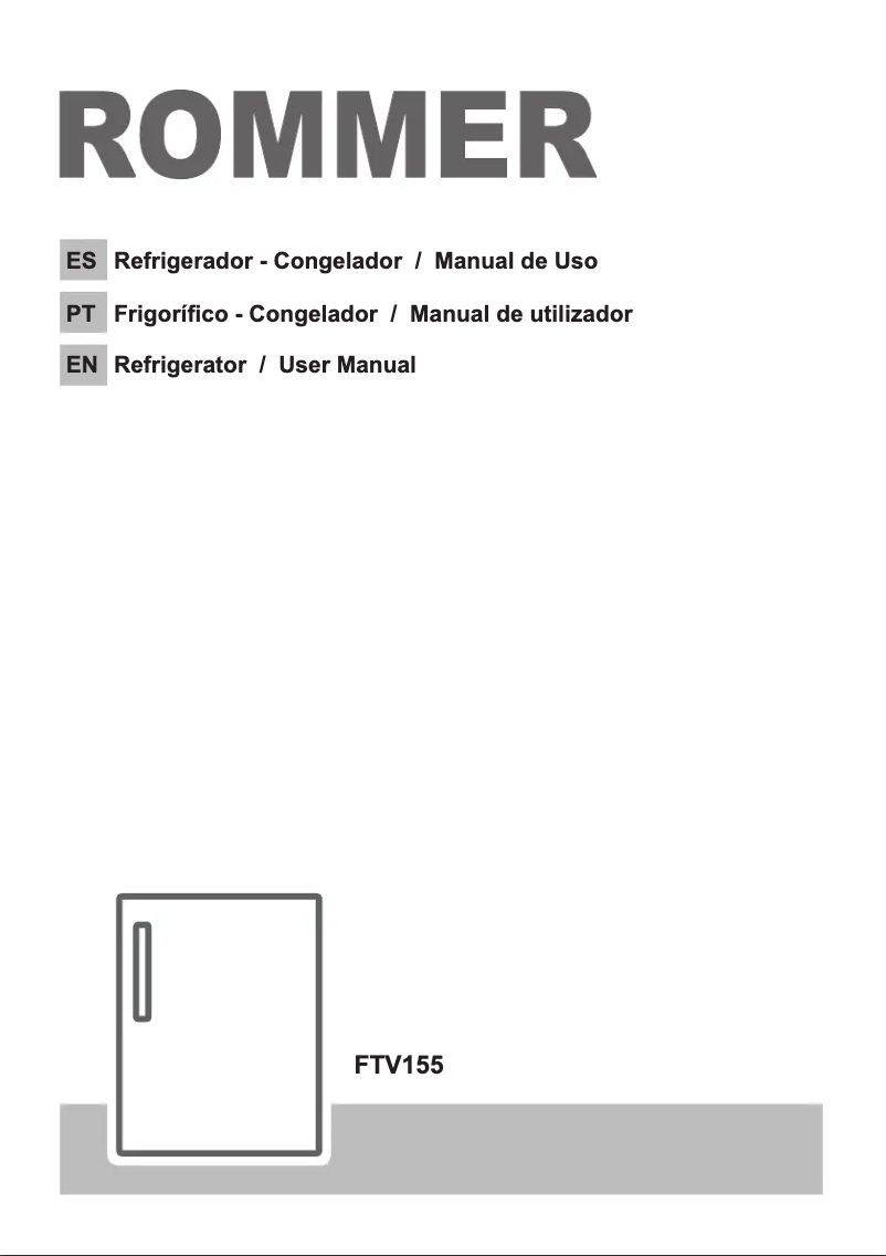 Imagen de la primera página del manual del dispositivo FTV 155