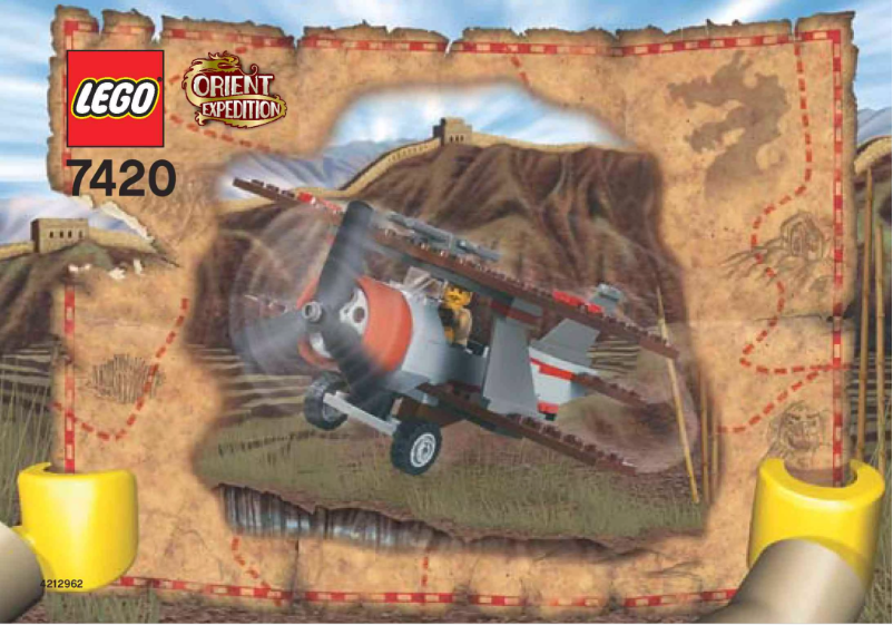 Página 1 del manual Manual de usuario Lego Adventurers 7420