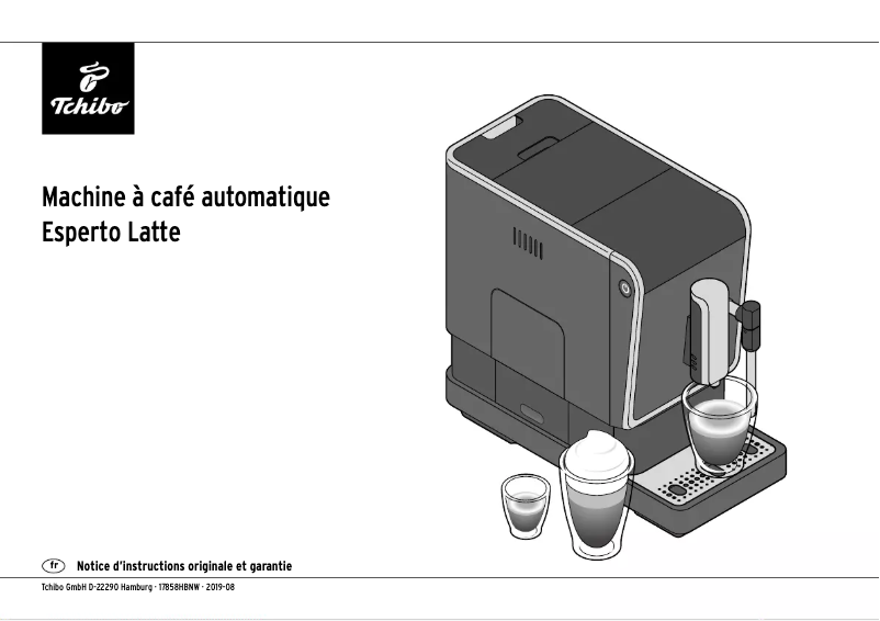 Página 1 del manual Manual de usuario Tchibo Esperto Latte