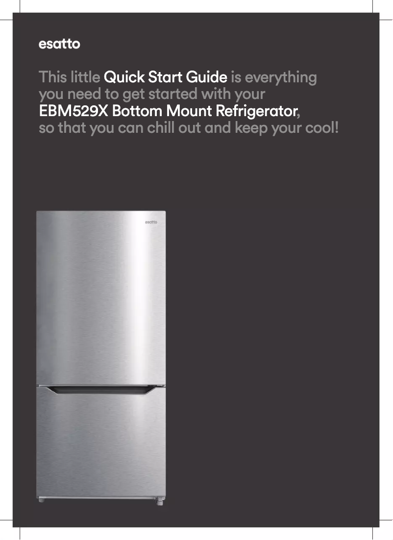 Imagen de la primera página del manual del dispositivo EBM529X