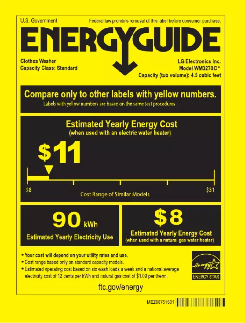 Imagen de la primera página del manual del dispositivo WM3270CW