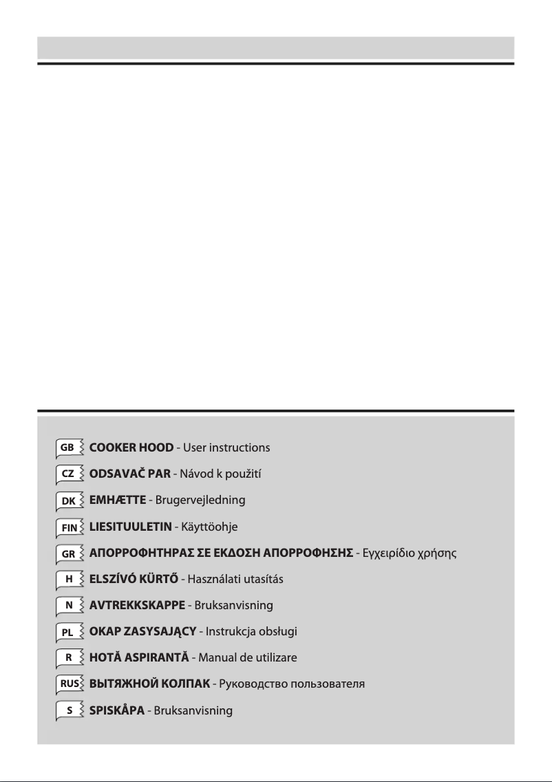 Página nº 1 - Manual de usuario Elektra Bregenz DKW 9560