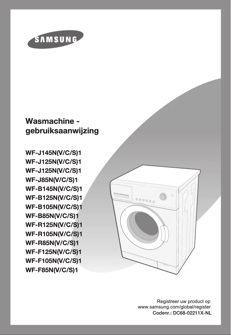 Página 1 del manual Manual de usuario Samsung WF-F105N