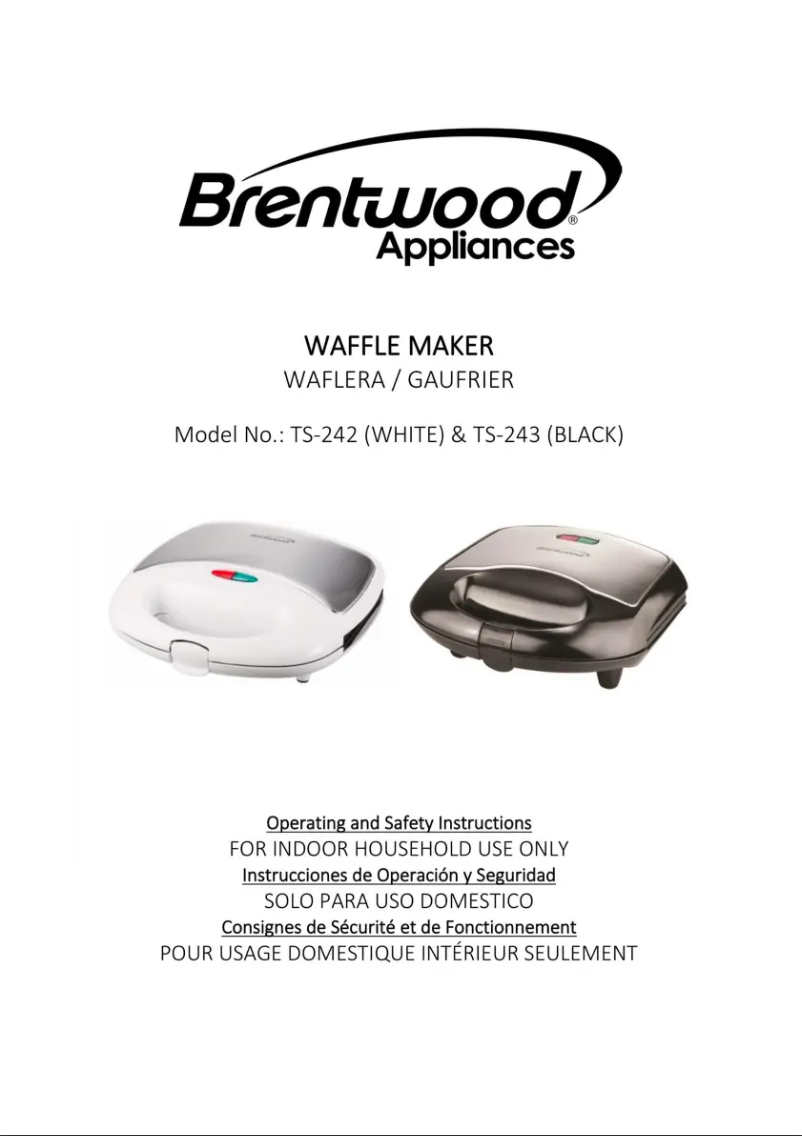 Imagen de la primera página del manual del dispositivo TS-242