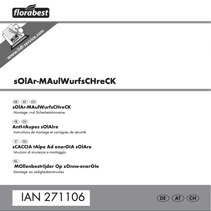 Página nº 1 - Manual de usuario Florabest HG00363