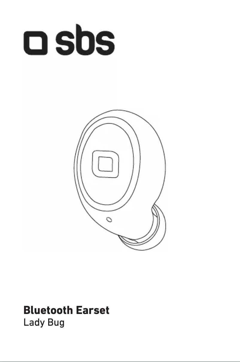 Imagen de la primera página del manual del dispositivo Bluetooth Earset Lady Bug