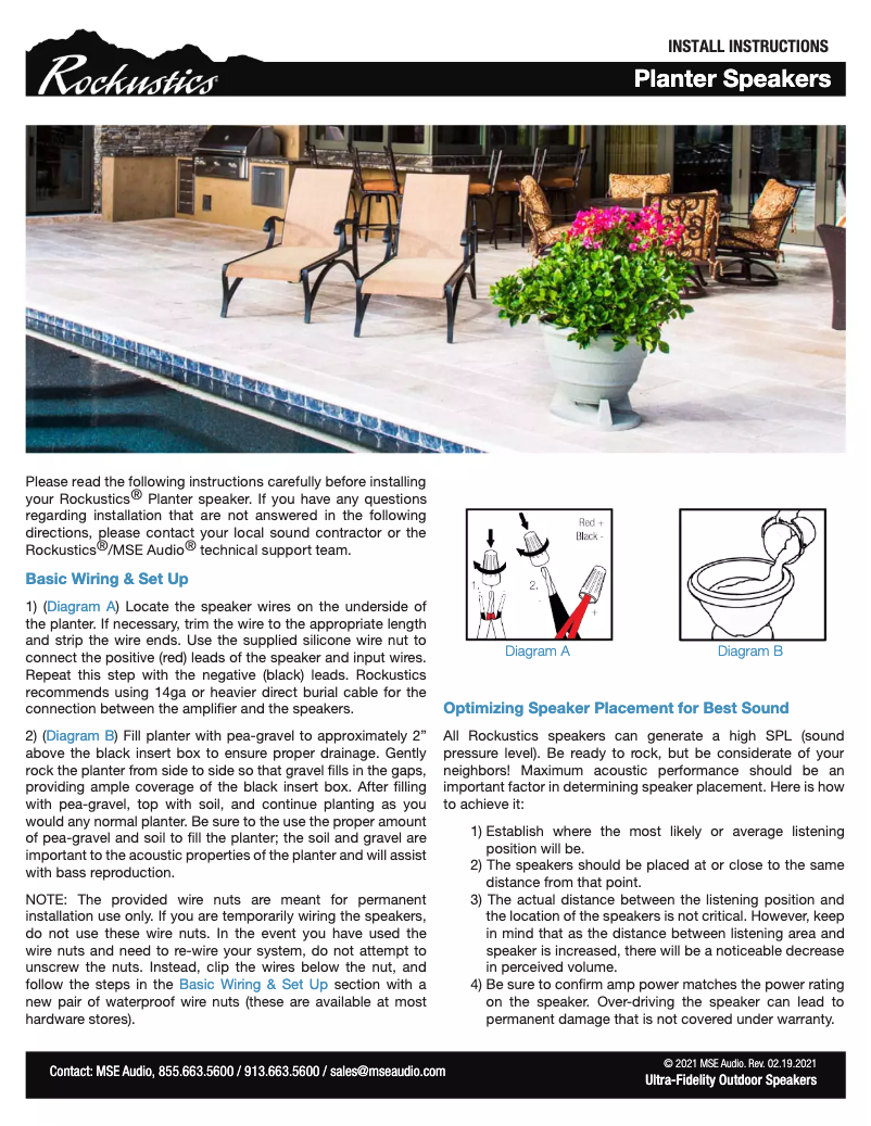 Imagen de la primera página del manual del dispositivo Rockustics OmniPlanter 6.5